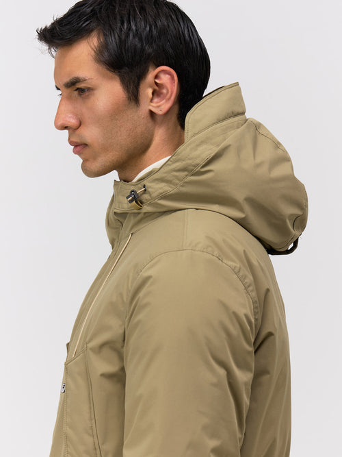 Parka beige à capuche - Father & Sons   - 3 