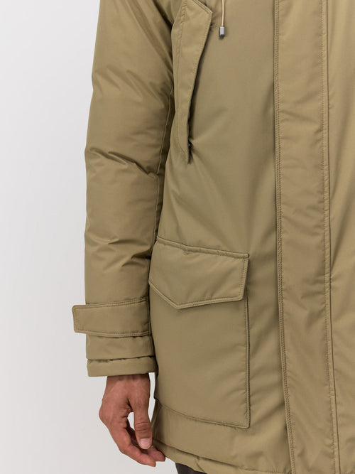 Parka beige à capuche - Father & Sons   - 4 