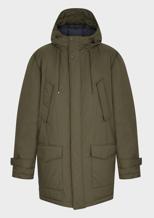 Parka olive à capuche - Father & Sons   - 5 