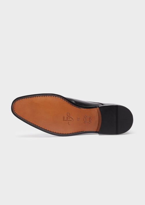 Derbies en cuir lisse noir - Father & Sons   - 3 