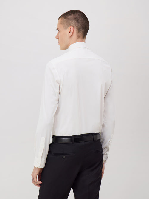 Chemise Charmant Slim blanche - Father & Sons   - 5 