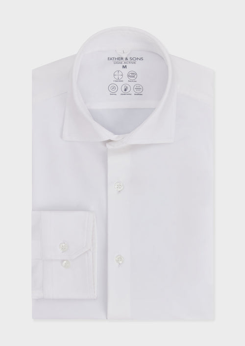 Chemise Charmant Slim blanche - 1 - Father & Sons   - 13 