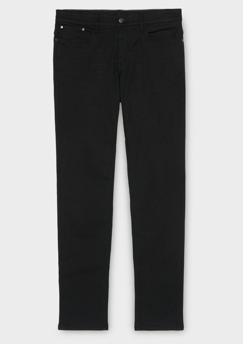 Jean skinny en coton stretch noir brut - Father & Sons   - 4 