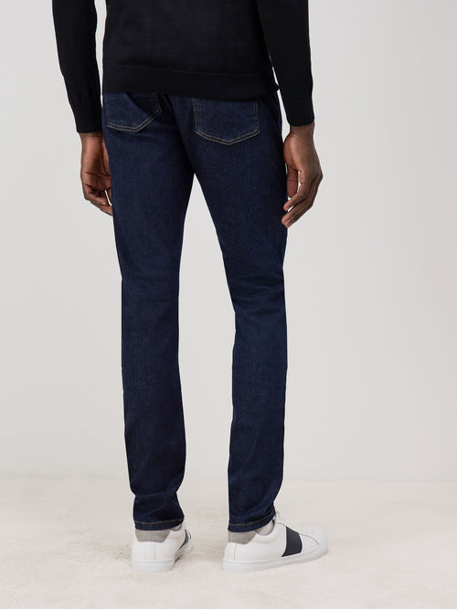 Jean skinny en coton stretch bleu brut - Father & Sons   - 2 