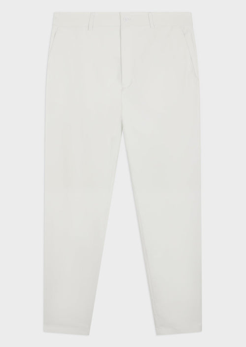 Chino Joueur slack skinny 7/8 uni blanc - 1 - Father & Sons   - 14 