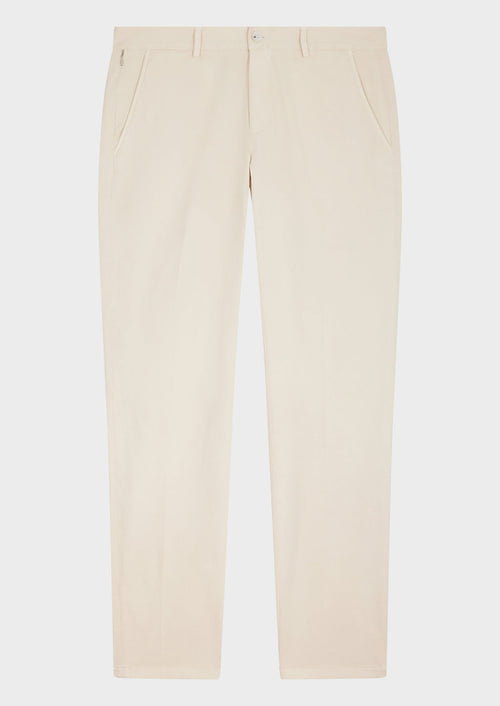 Chino slack skinny en coton stretch ficelle - Father & Sons   - 5 