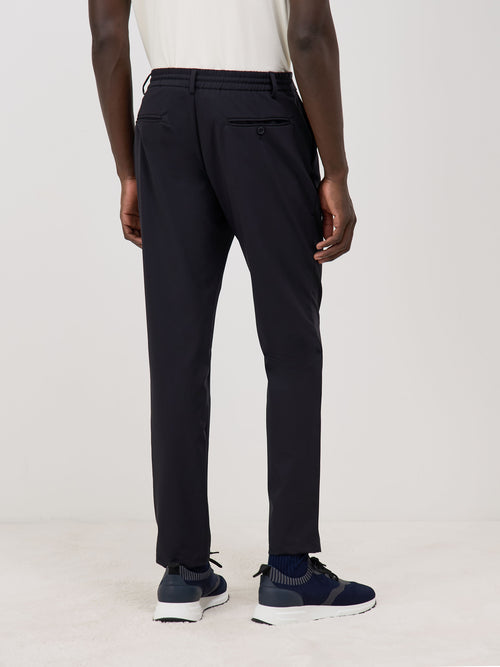 Pantalon slack skinny noir - 2 - Father & Sons   - 15 