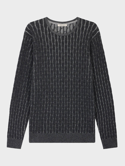 Pull col rond anthracite - 1 - Father & Sons   - 11 