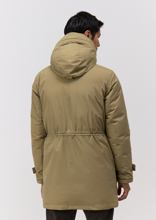 Parka beige à capuche - Father and Sons 68489