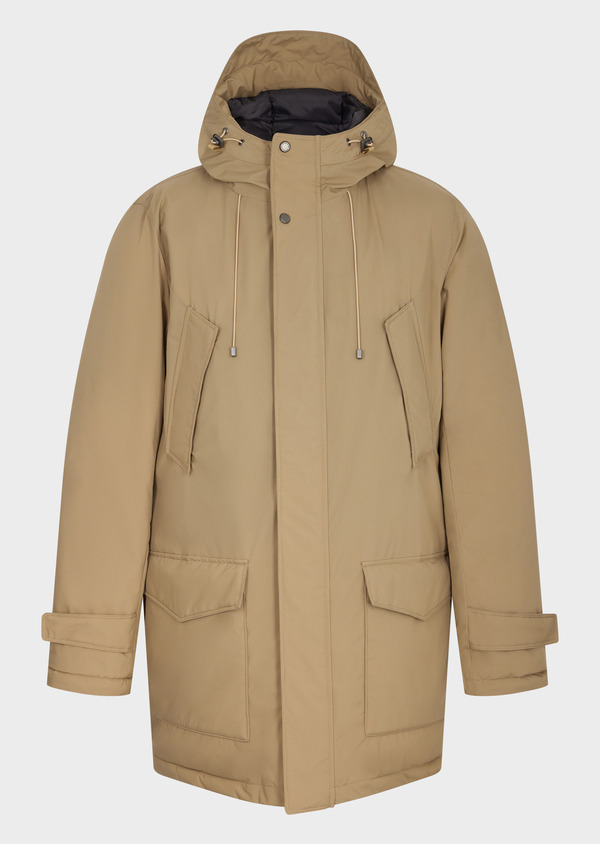 Parka beige à capuche - Father and Sons 68493