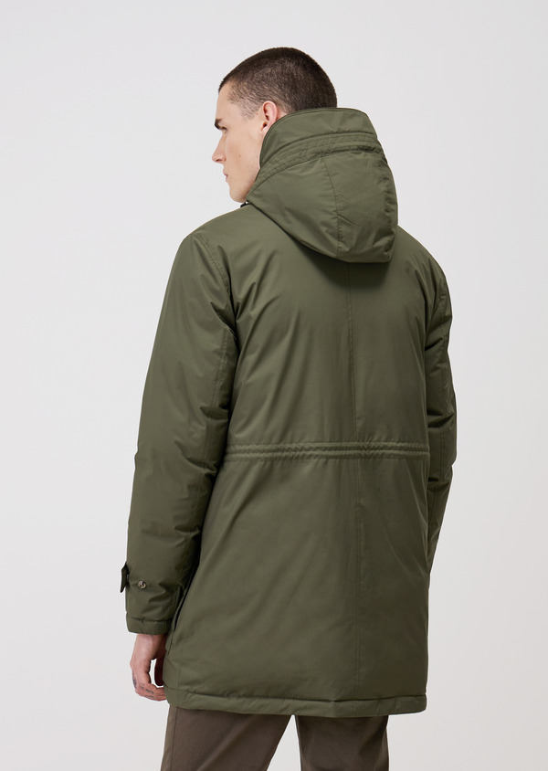 Parka olive à capuche - Father and Sons 68495