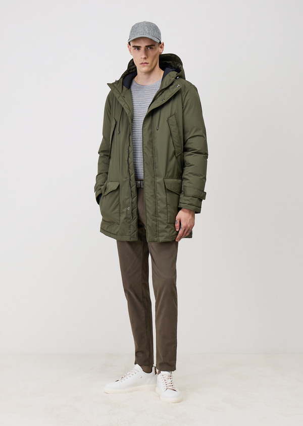 Parka olive homme sale