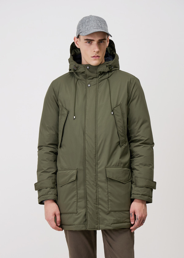 Parka olive à capuche - Father and Sons 68494