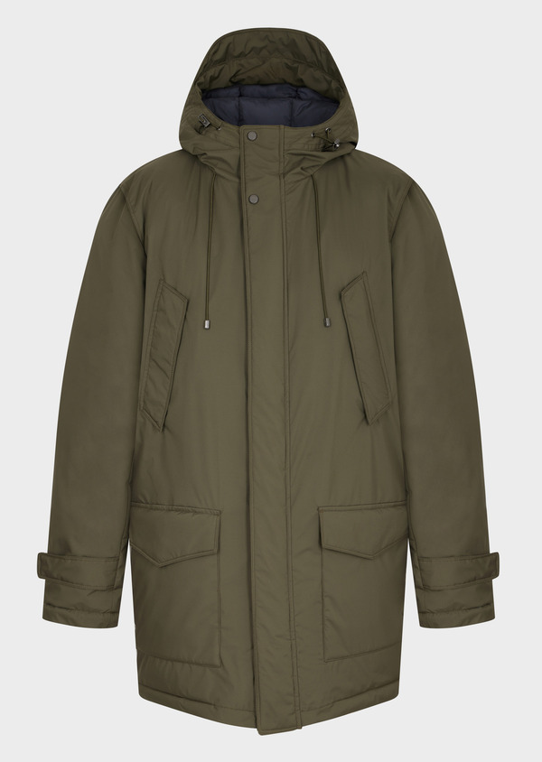 Parka olive à capuche - Father and Sons 68498