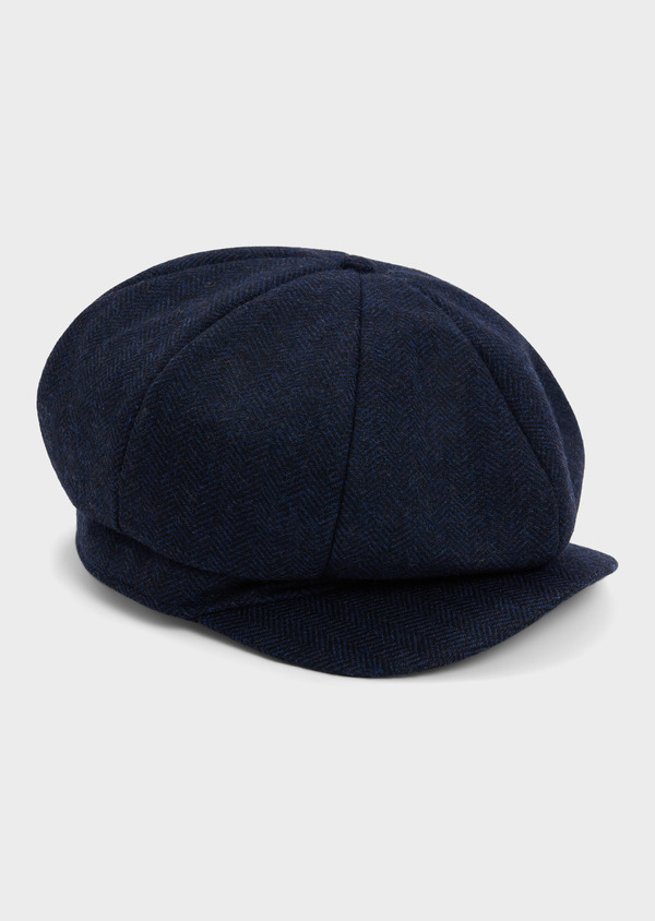 Casquette à chevron bleu marine - Father and Sons 68178