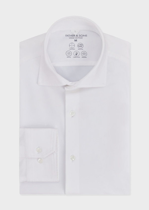 Chemise Charmant Slim blanche - Father and Sons 69570