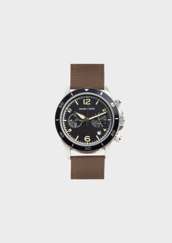 Montre bracelet en cuir marron - Father and Sons 67906