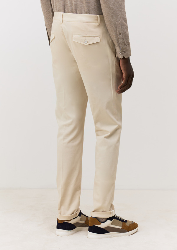 Chino slack skinny en coton stretch ficelle - Father and Sons 68516