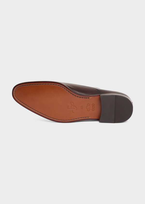 Richelieus en cuir lisse marron - Father and Sons 67883