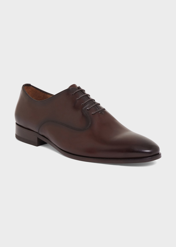 Richelieus en cuir lisse marron - Father and Sons 67881